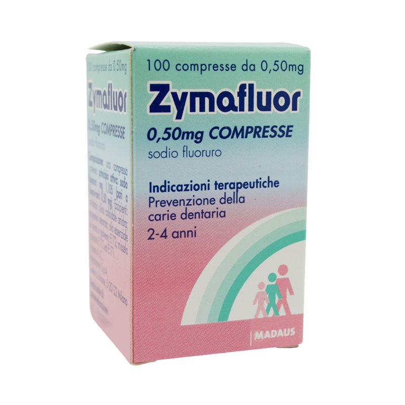 ZYMAFLUOR*100CPR 0,50MG - maxifarmacia.it