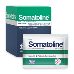 SOMATOLINE*EMULSIONE 15 BUSTE 0,1+0,3% - maxifarmacia.it