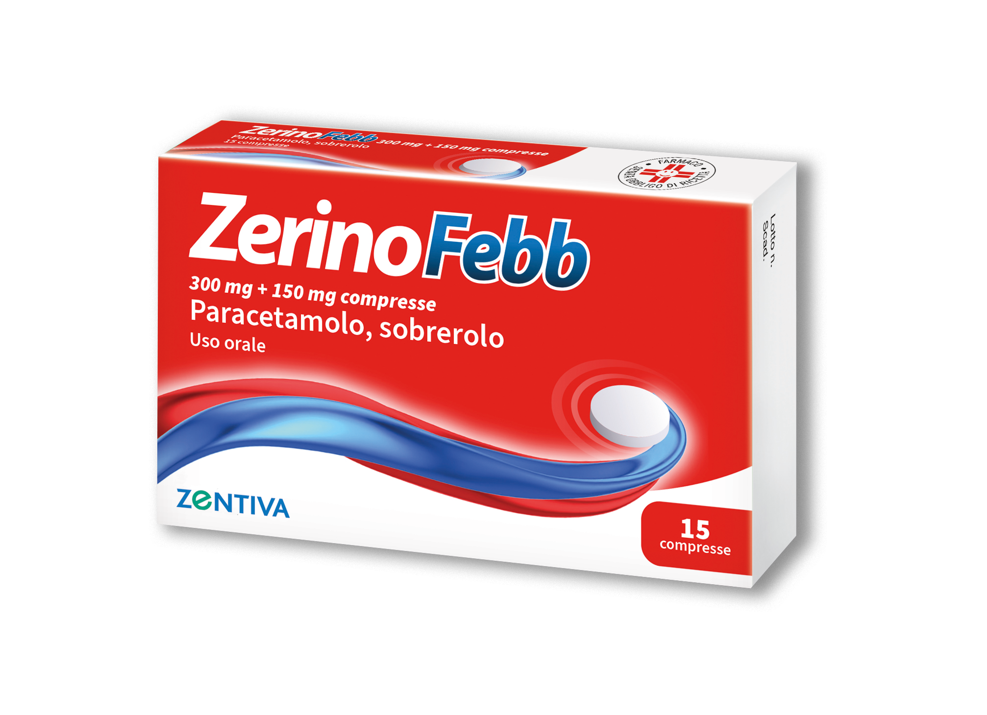 ZERINOFEBB*AD 15CPR 300+150MG - maxifarmacia.it