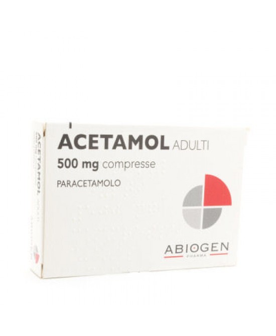 ACETAMOL*AD 20CPR 500MG - maxifarmacia.it