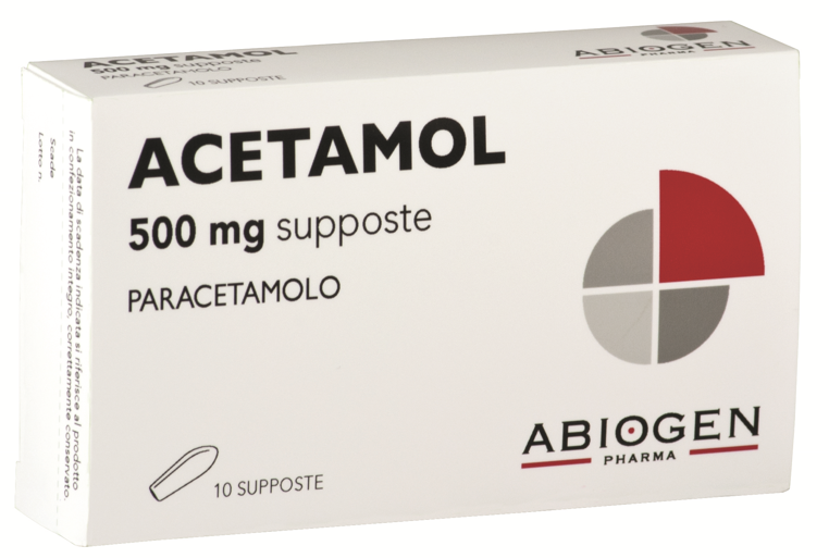 ACETAMOL*10SUPP 500MG - maxifarmacia.it