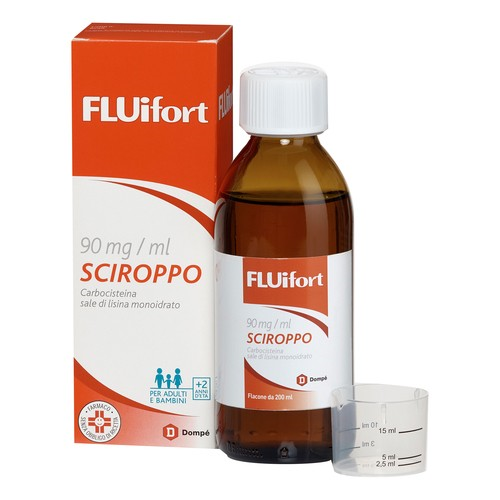 FLUIFORT*SCIR 200ML 90MG/ML+MI - maxifarmacia.it