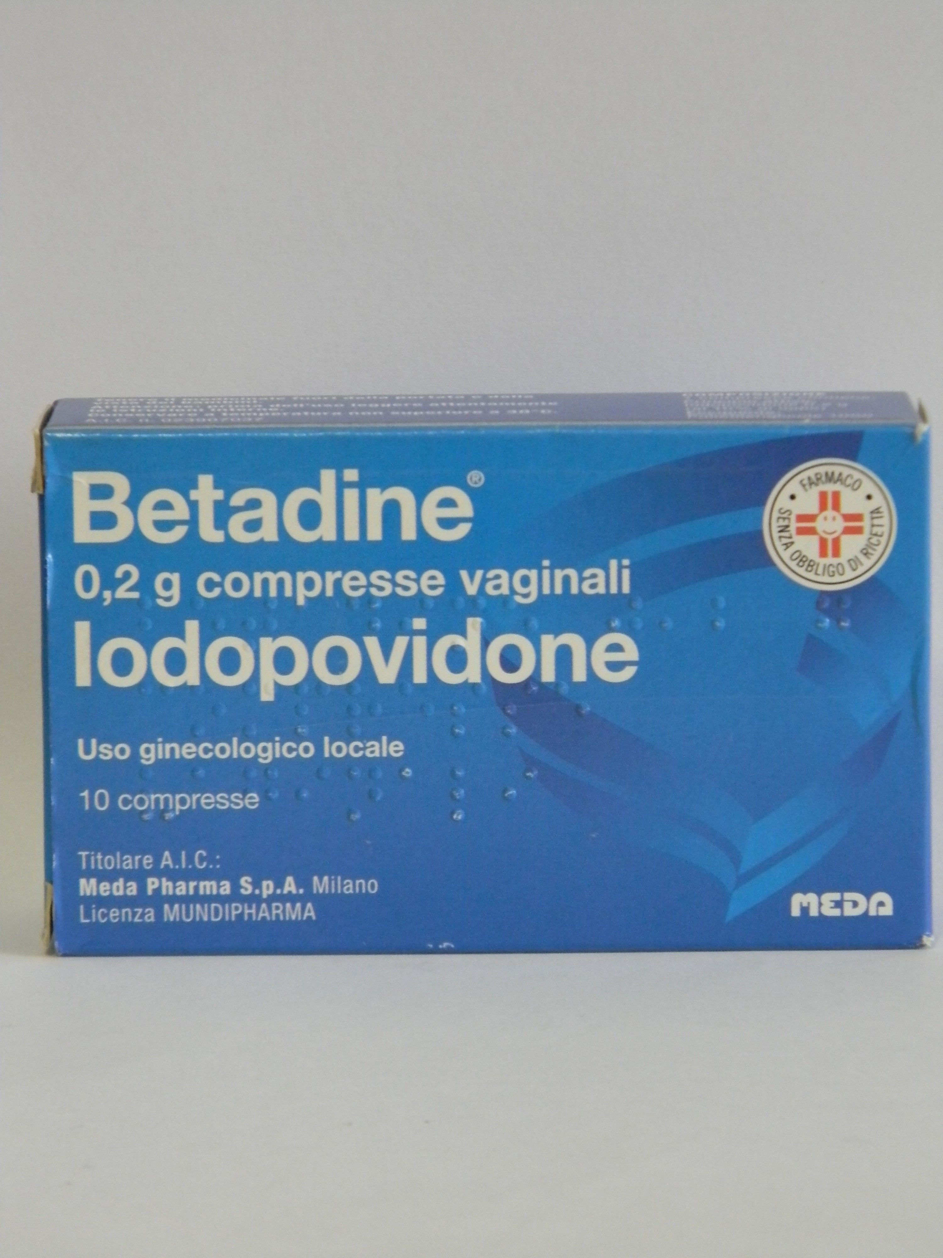 BETADINE*10CPR VAG 200MG - maxifarmacia.it