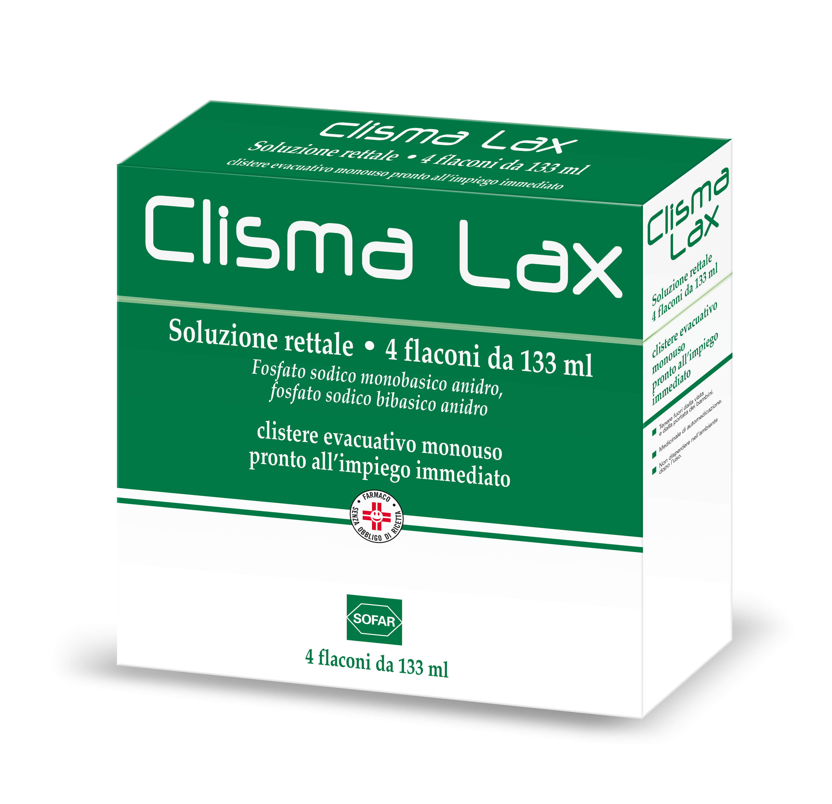 CLISMALAX*4CLISMI 133ML - maxifarmacia.it