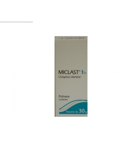 MICLAST*POLV CUT FL 30G 10MG/G - maxifarmacia.it