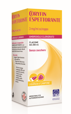 CORYFIN TOSSE ESPETT*SCIR200ML - maxifarmacia.it