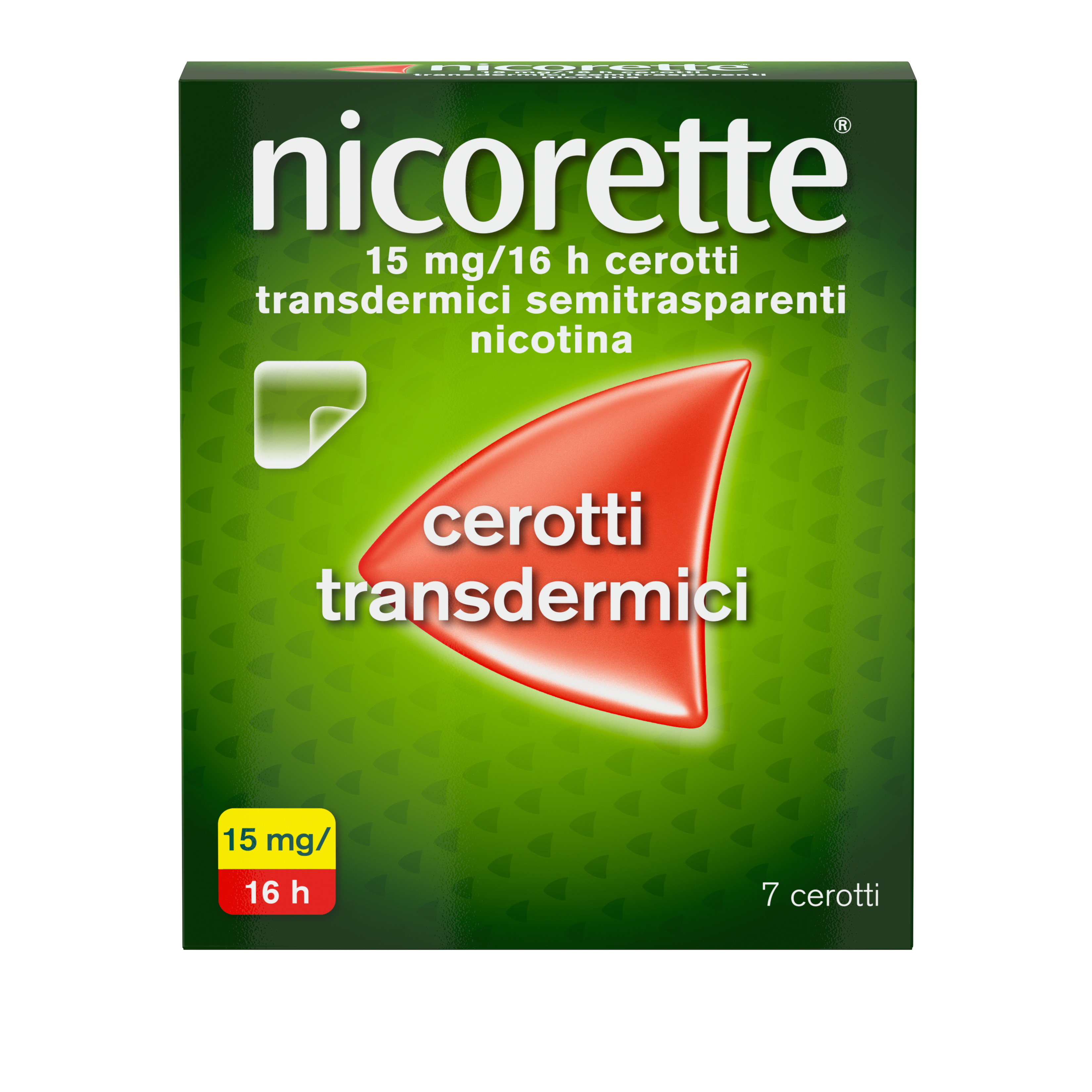 NICORETTE*7CER TRANSD 15MG/16H - maxifarmacia.it