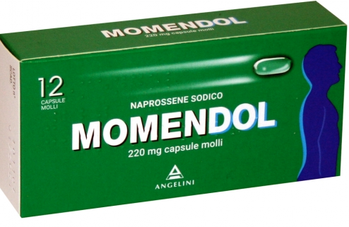 MOMENDOL*12CPS MOLLI 220MG - maxifarmacia.it