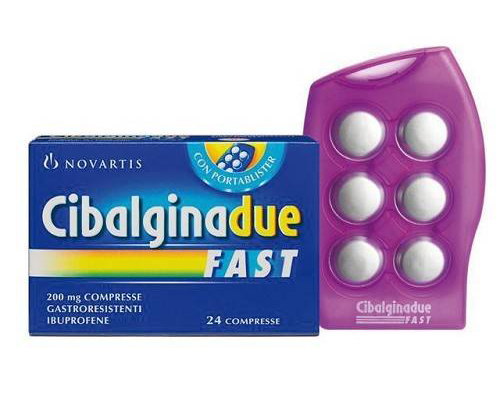 CIBALGINA DUE FAST*24CPR 200MG - maxifarmacia.it