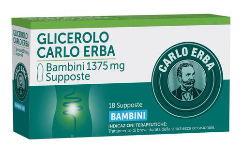 GLICEROLO*BB 18SUPP 1375MG - maxifarmacia.it
