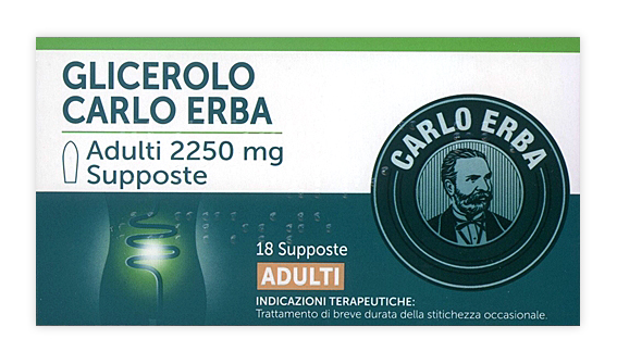 GLICEROLO*AD 18SUPP 2250MG - maxifarmacia.it
