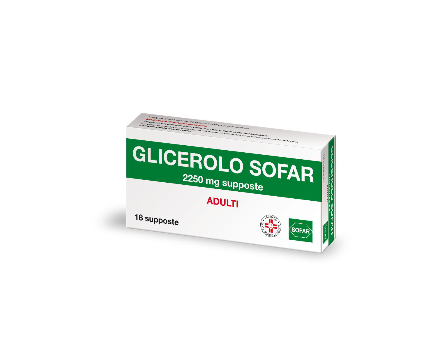 GLICEROLO ALFA*AD 18SUPP2250MG - maxifarmacia.it