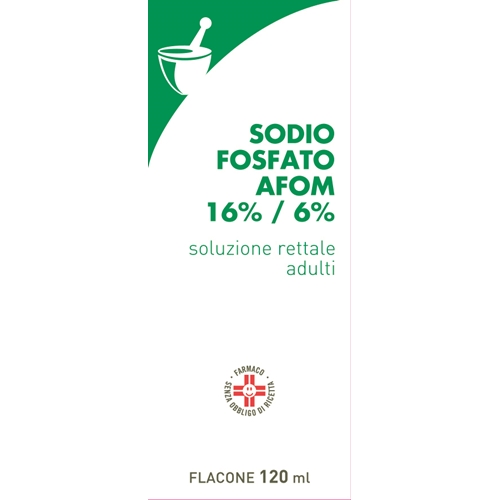 SODIO FOSFATO AFOM*120ML+CAN - maxifarmacia.it