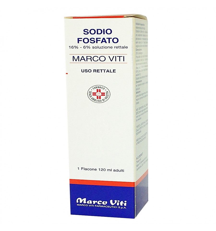 SODIO FOSFATO MV*SOL RET 120ML - maxifarmacia.it