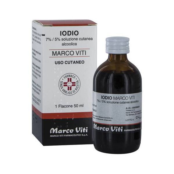 IODIO SOL ALCO I MV*50ML - maxifarmacia.it