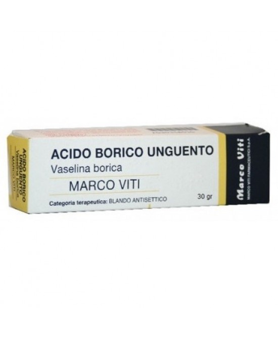 ACIDO BORICO MV*3% UNG 30G - maxifarmacia.it