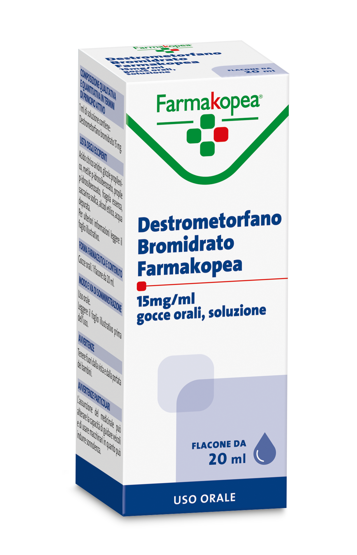 DESTROMETORFANO BR FARMAK*20ML - maxifarmacia.it
