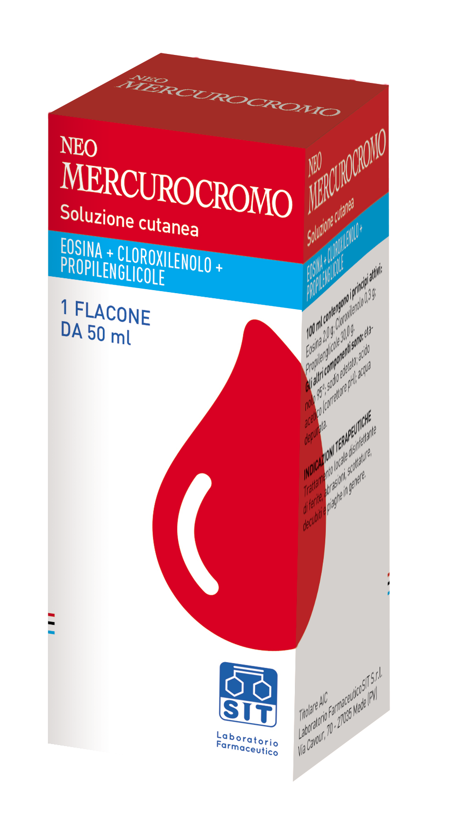 NEOMERCUROCROMO*SOLUZ FL 50ML - maxifarmacia.it