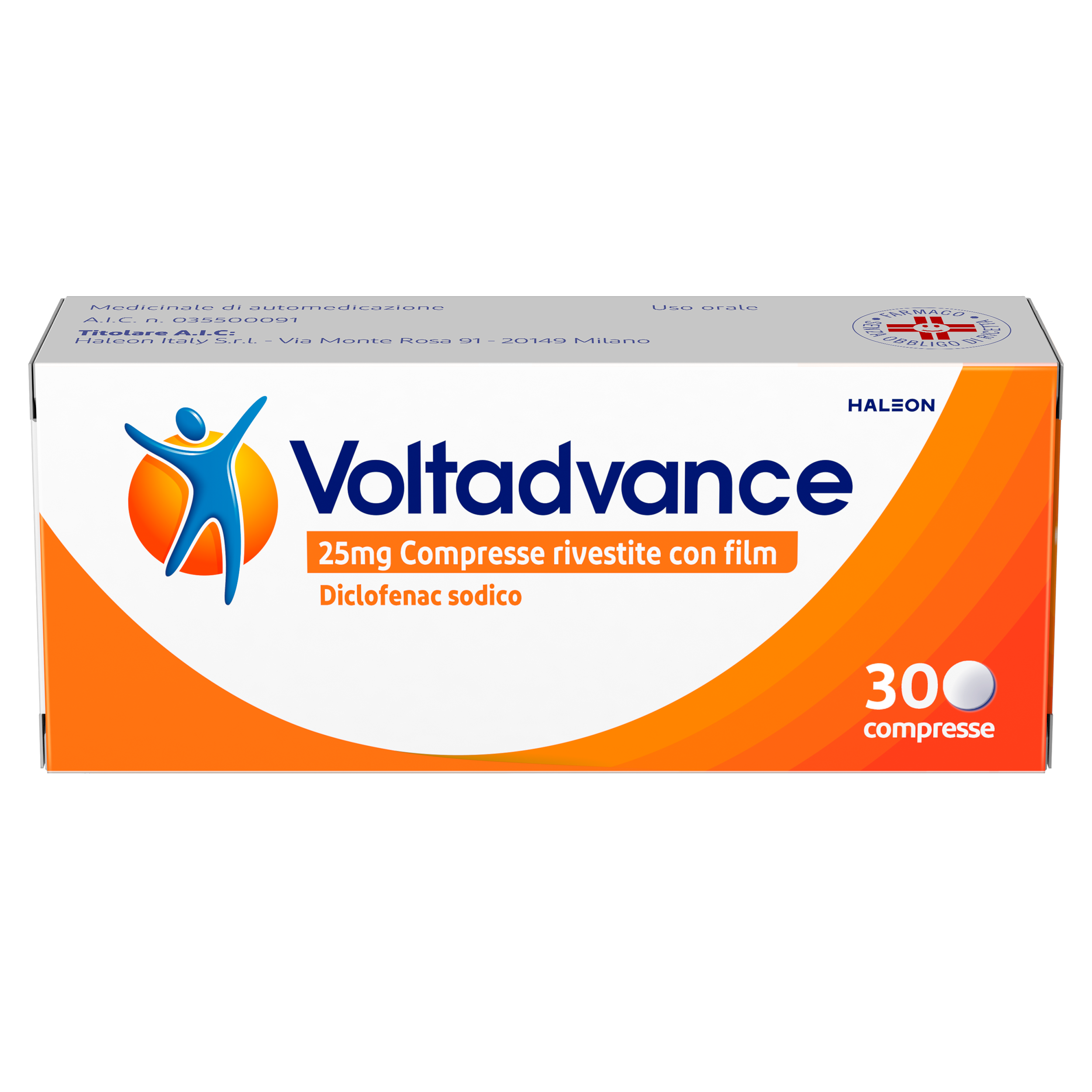 VOLTADVANCE*30CPR RIV 25MG - maxifarmacia.it