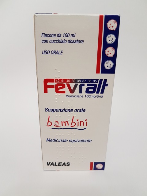 FEVRALT*BB OS SOSP 100MG/5ML - maxifarmacia.it