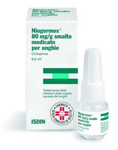NIOGERMOX*SMALTO UNGHIE 6,6ML - maxifarmacia.it