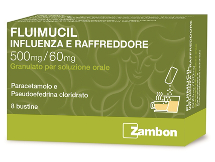 FLUIMUCIL INFLUENZA RAFFR*8BST - maxifarmacia.it