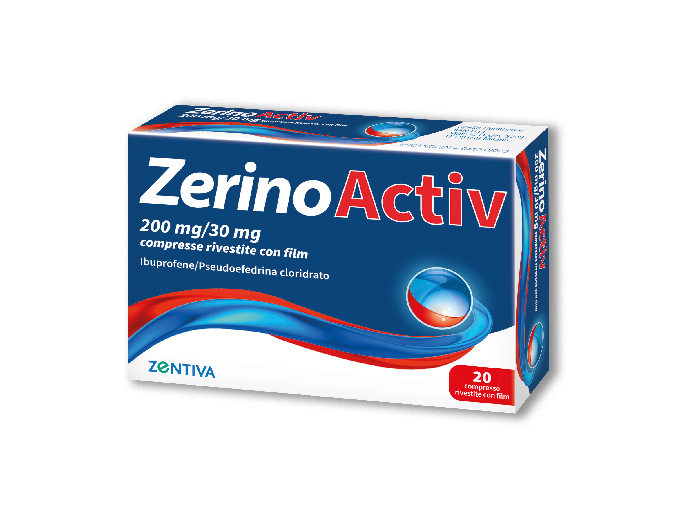 ZERINOACTIV*20CPR 200MG+30MG - maxifarmacia.it