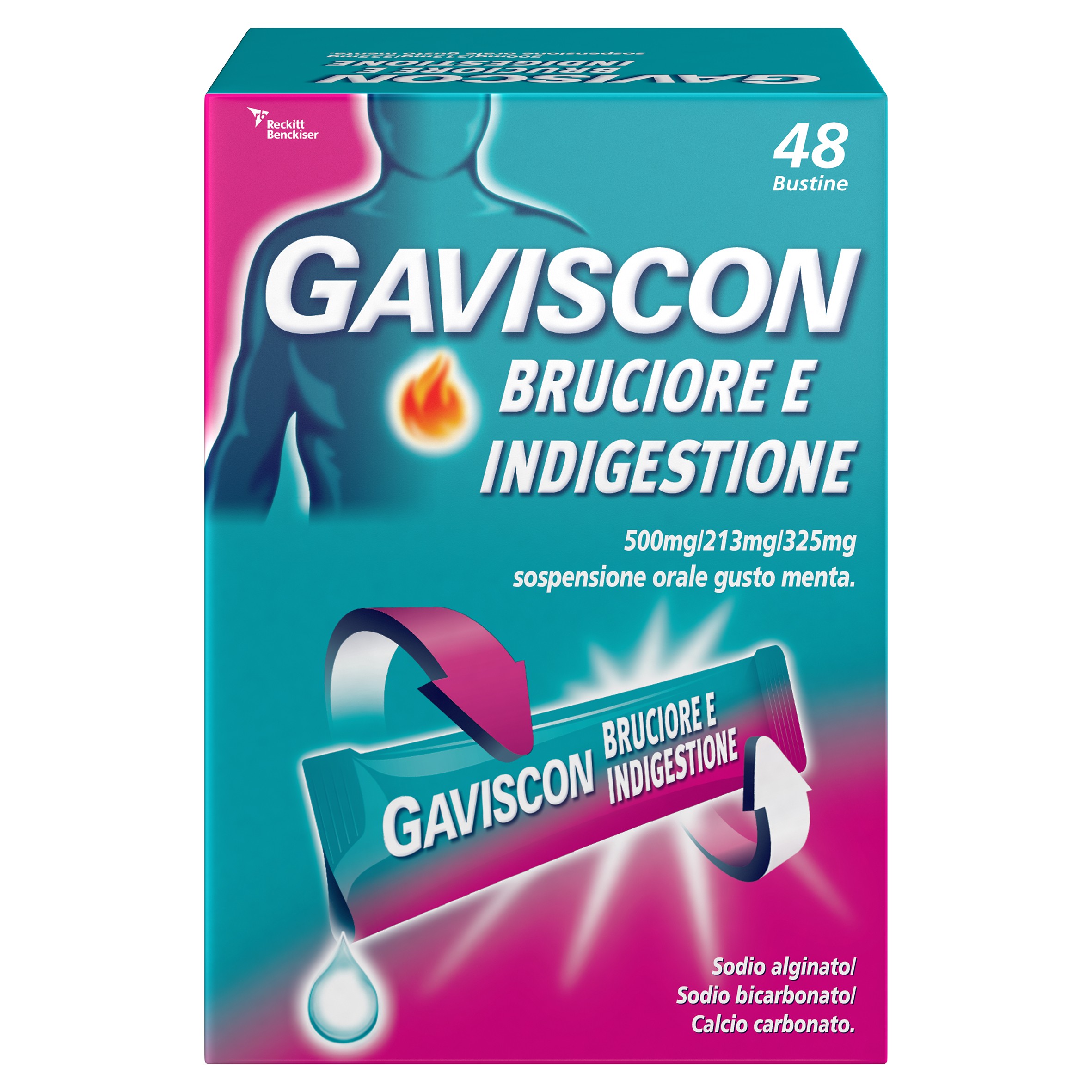 GAVISCON BRUCIORE E INDIG*48BS - maxifarmacia.it