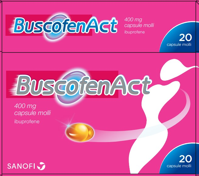 BUSCOFENACT*20CPS MOLLI 400MG - maxifarmacia.it