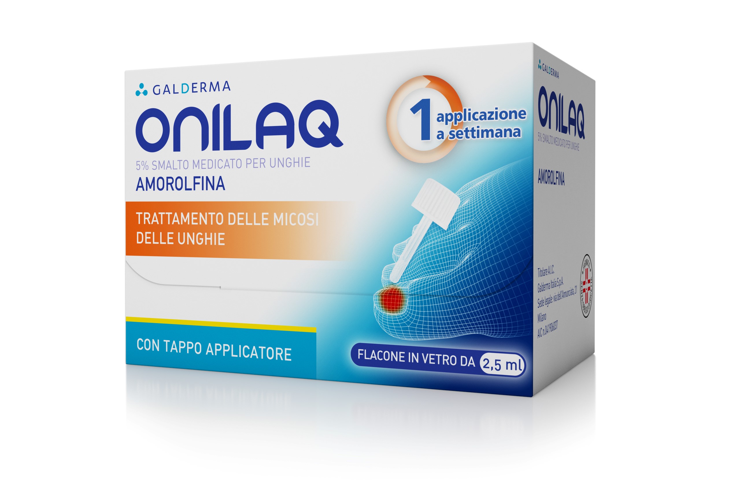 ONILAQ*SMALTO UNGHIE 2,5ML+TAP - maxifarmacia.it