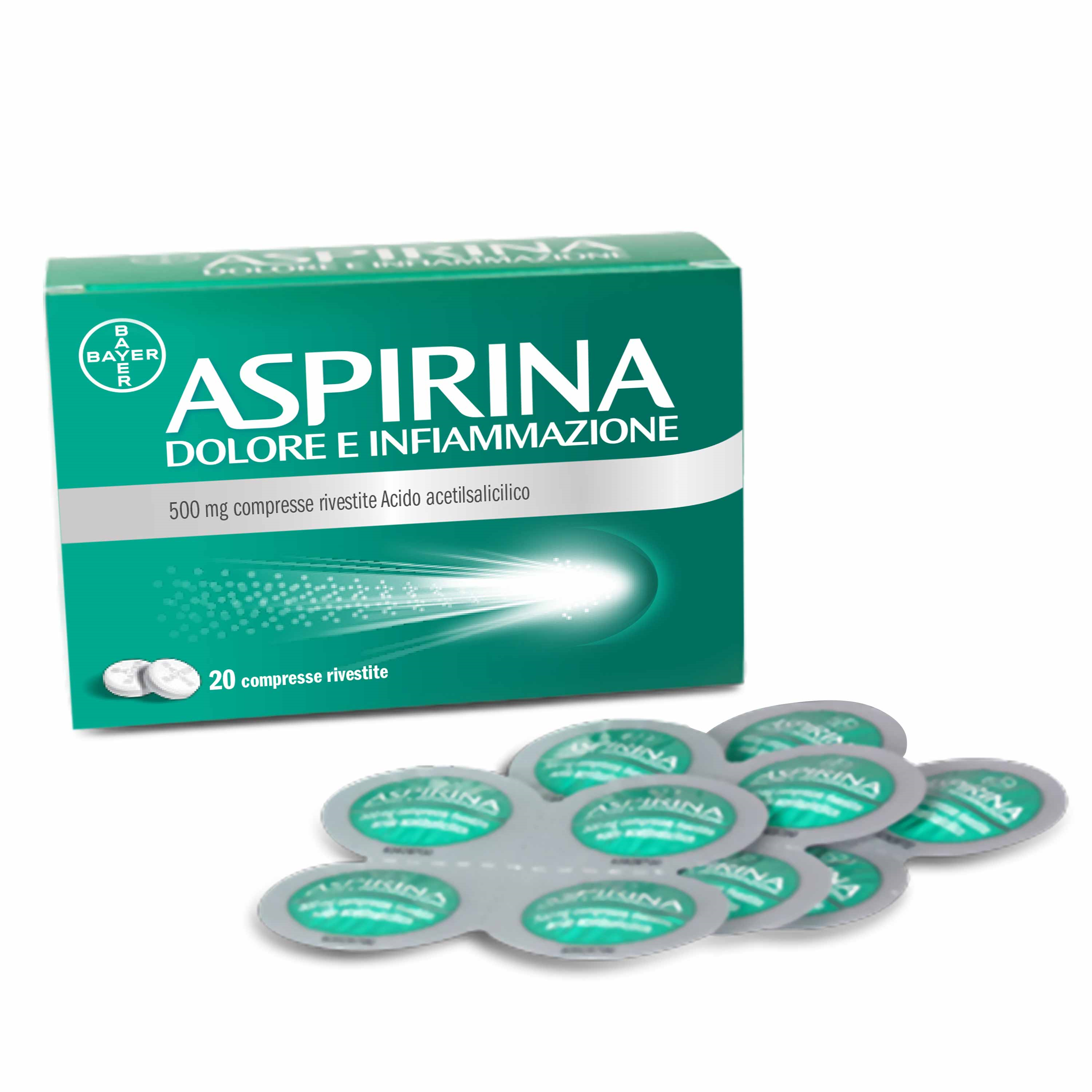 ASPIRINA DOLORE INF*20CPR500MG - maxifarmacia.it
