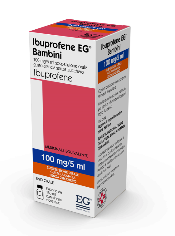 IBUPROFENE EG*BB 150ML ARANCIA - maxifarmacia.it