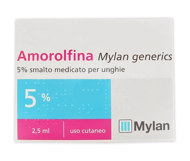 AMOROLFINA MY*SMALTO 2,5ML 5% - maxifarmacia.it