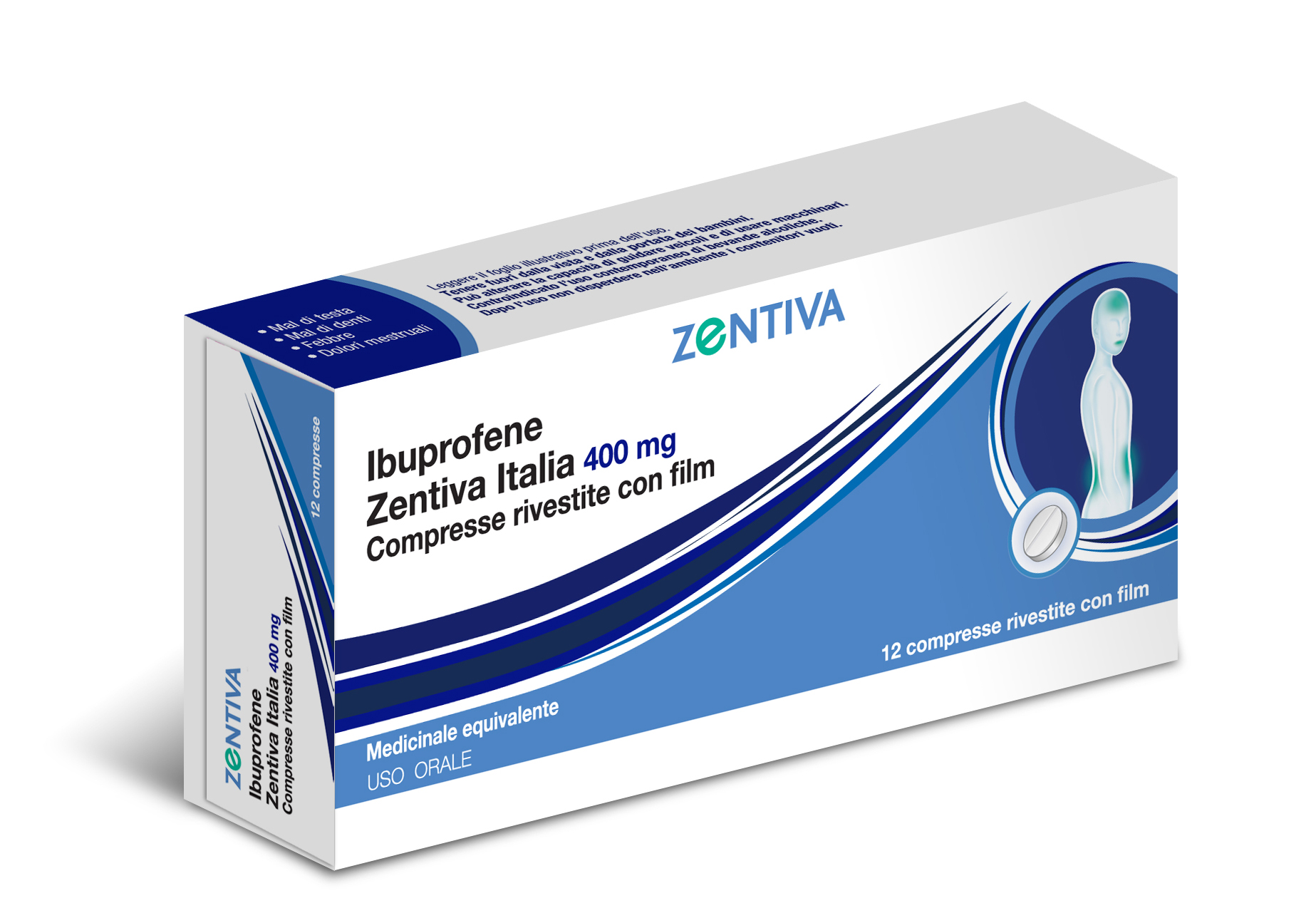 IBUPROFENE ZEN*12CPR 400MG - maxifarmacia.it