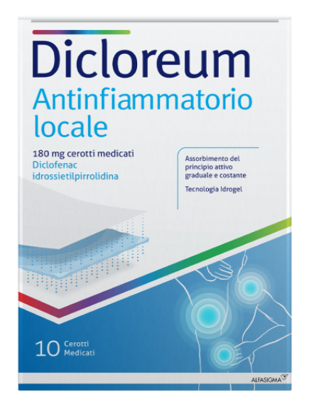 DICLOREUM ANT LOC*10CER MED180 - maxifarmacia.it