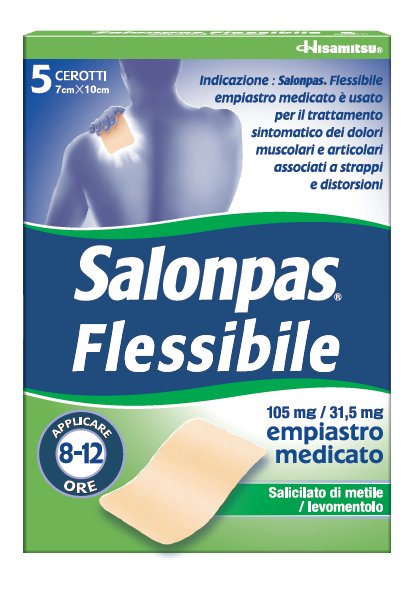 SALONPAS FLESSIBILE*5CER7x10CM - maxifarmacia.it