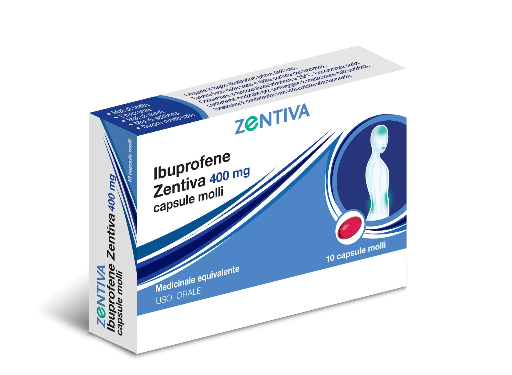 IBUPROFENE ZEN*10CPS 400MG - maxifarmacia.it