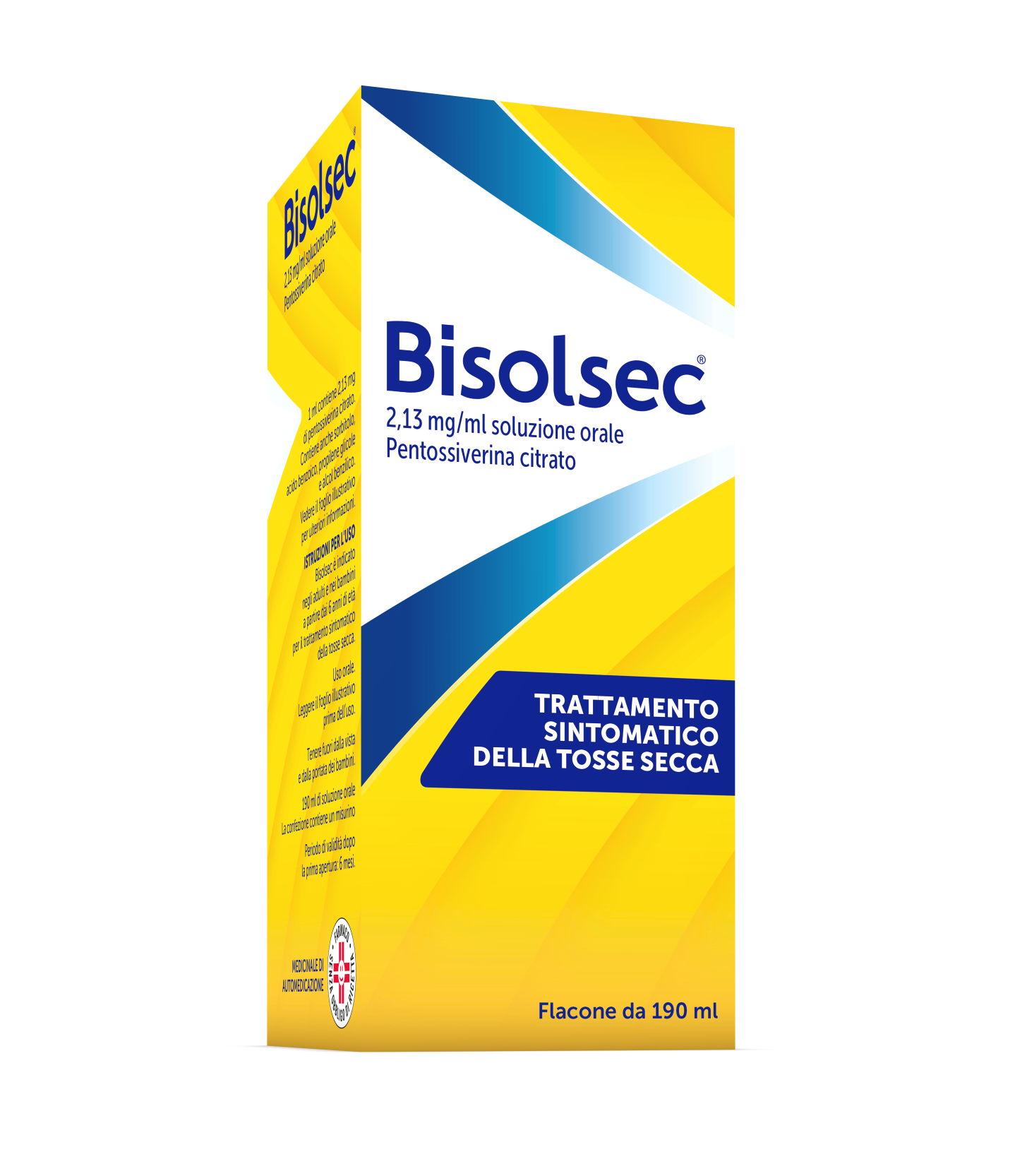 BISOLSEC*OS FL 190ML 2,13MG/ML - maxifarmacia.it