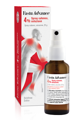 FASTUADVANCE*SPRAY 25G 4% - maxifarmacia.it