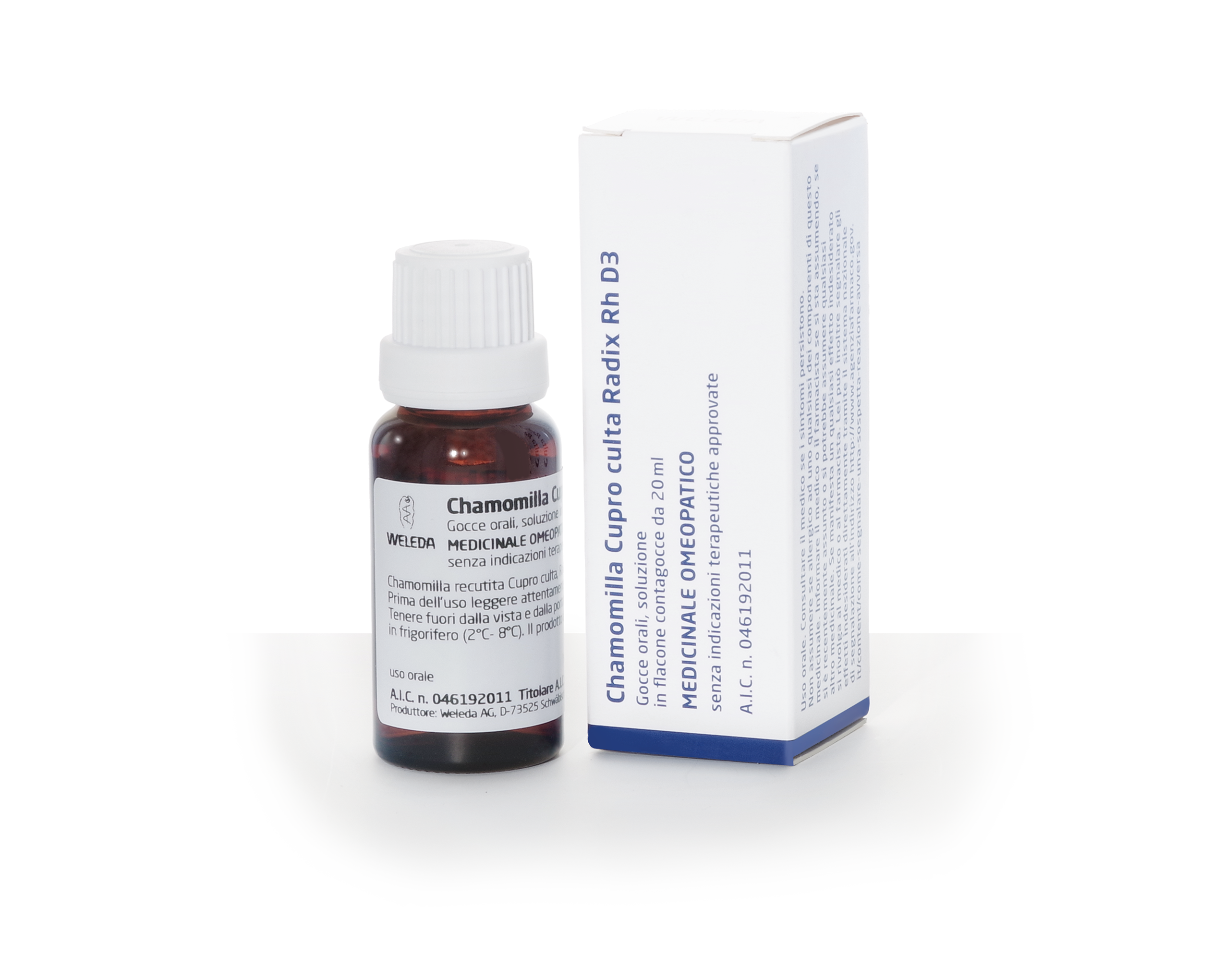 CHAMOMILLA CUPR*3DH 20ML OS - maxifarmacia.it