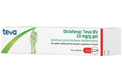DICLOFENAC TEVA*GEL 60G 10MG/G - maxifarmacia.it