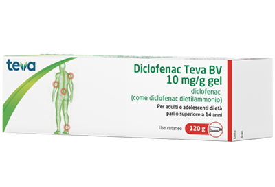 DICLOFENAC TEVA*GEL120G 10MG/G - maxifarmacia.it