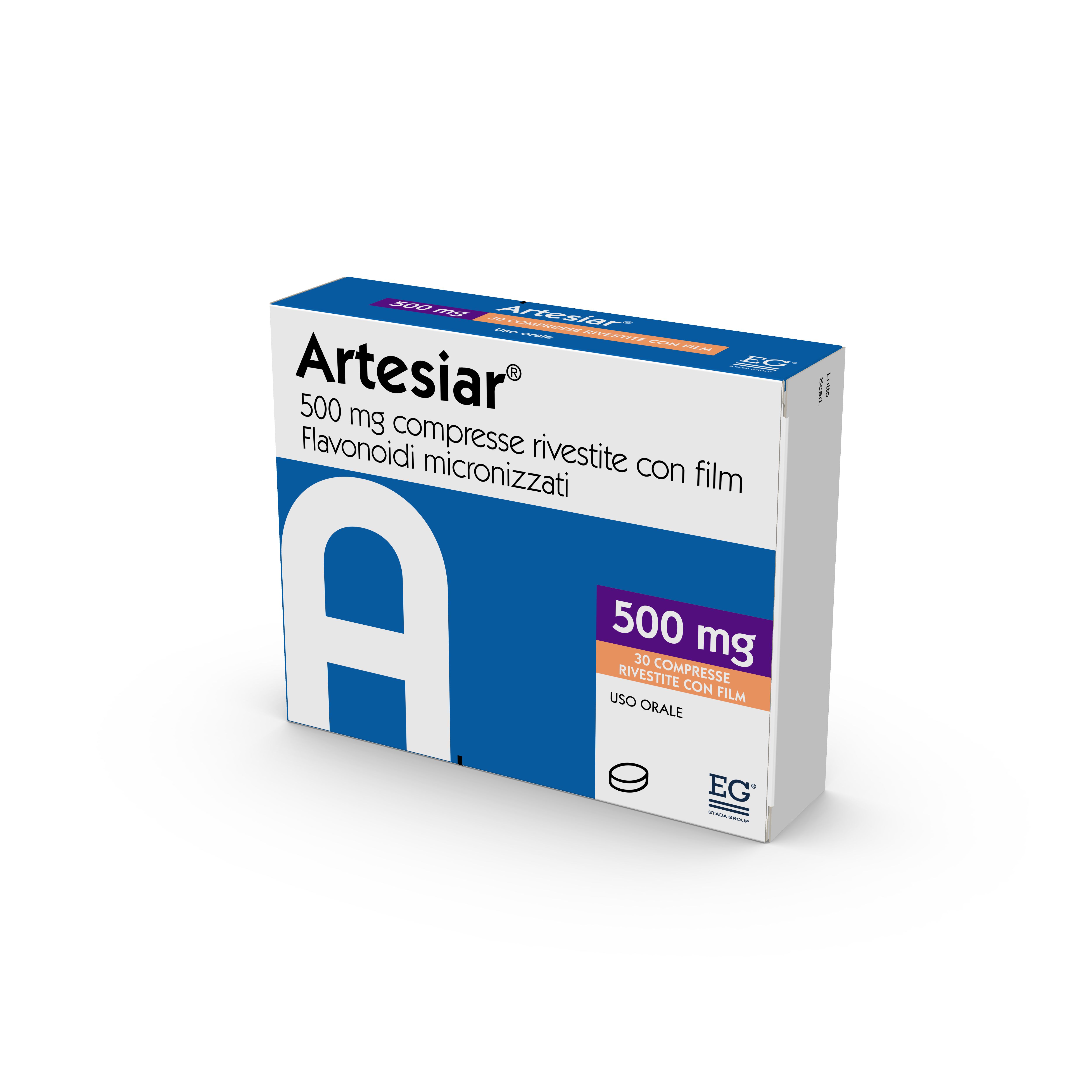 ARTESIAR*30CPR RIV 500MG - maxifarmacia.it