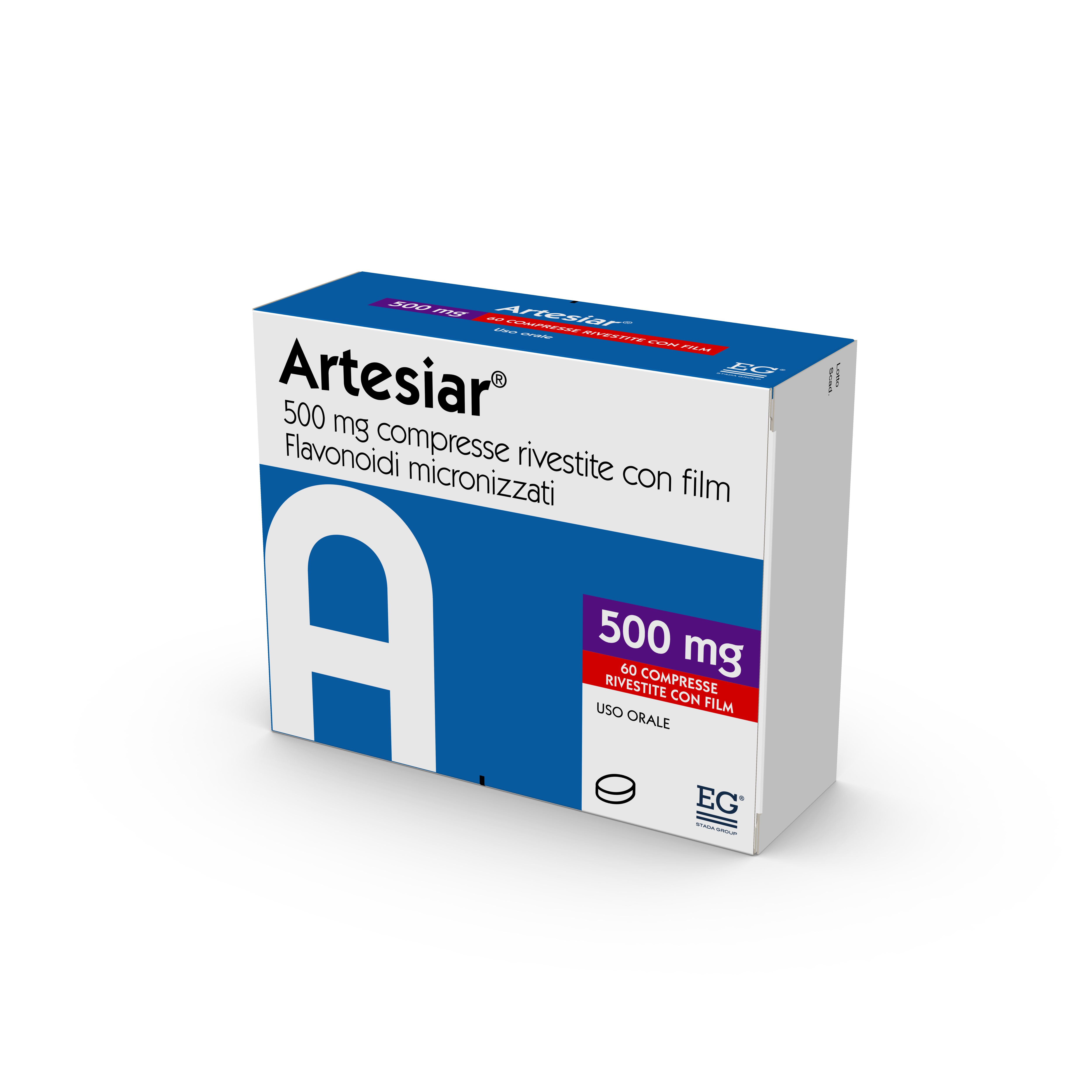 ARTESIAR*60CPR RIV 500MG - maxifarmacia.it