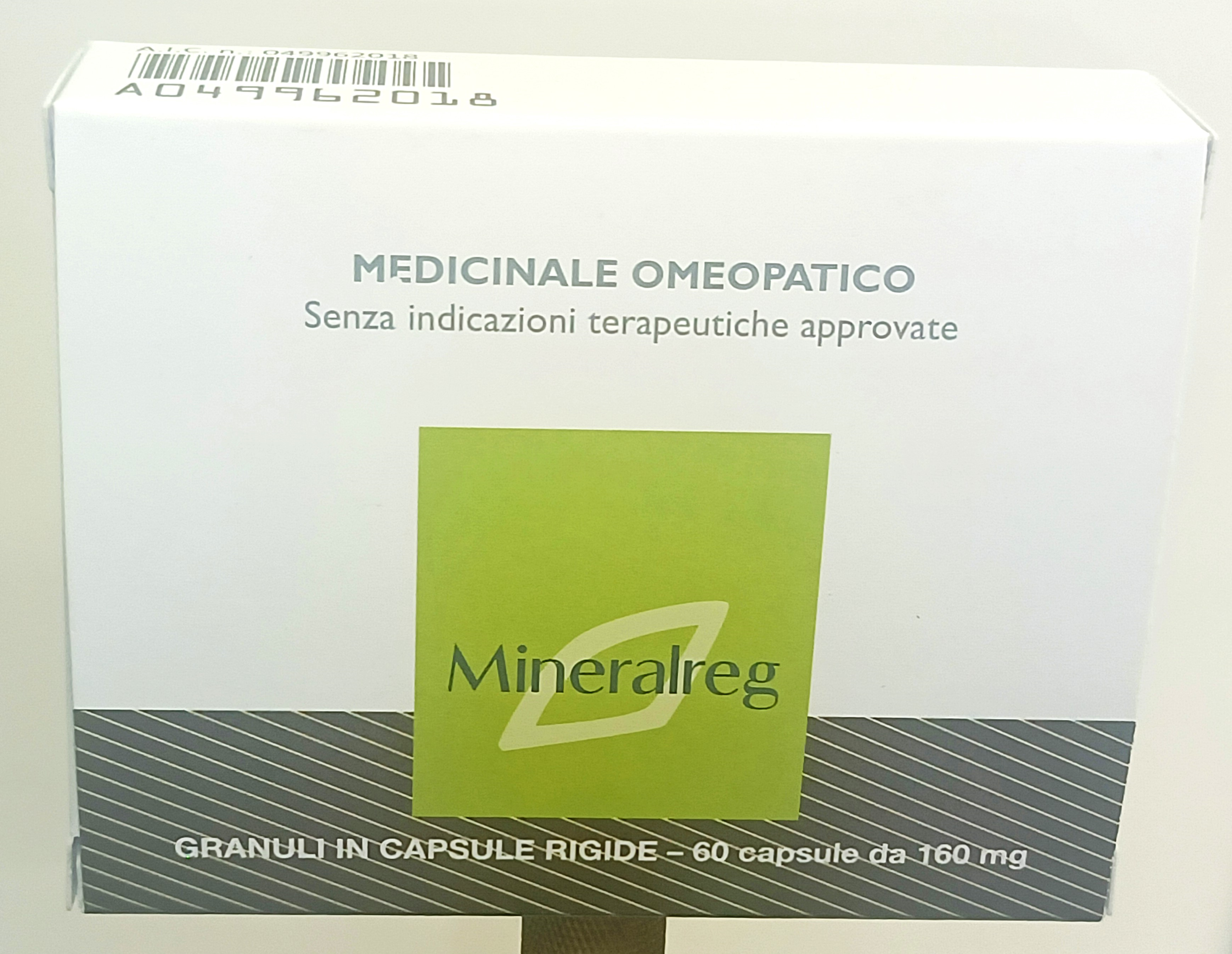MINERALREG*60CPS 160MG - maxifarmacia.it