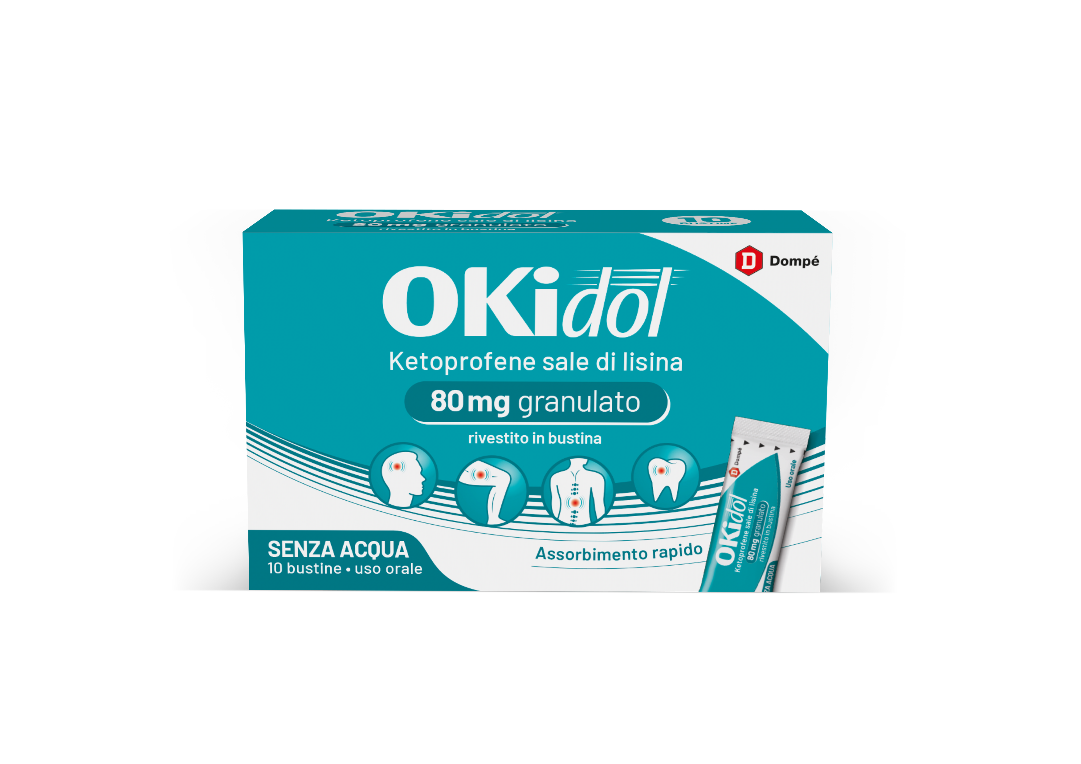OKIDOL*OS GRAT 10BUST 80MG - maxifarmacia.it