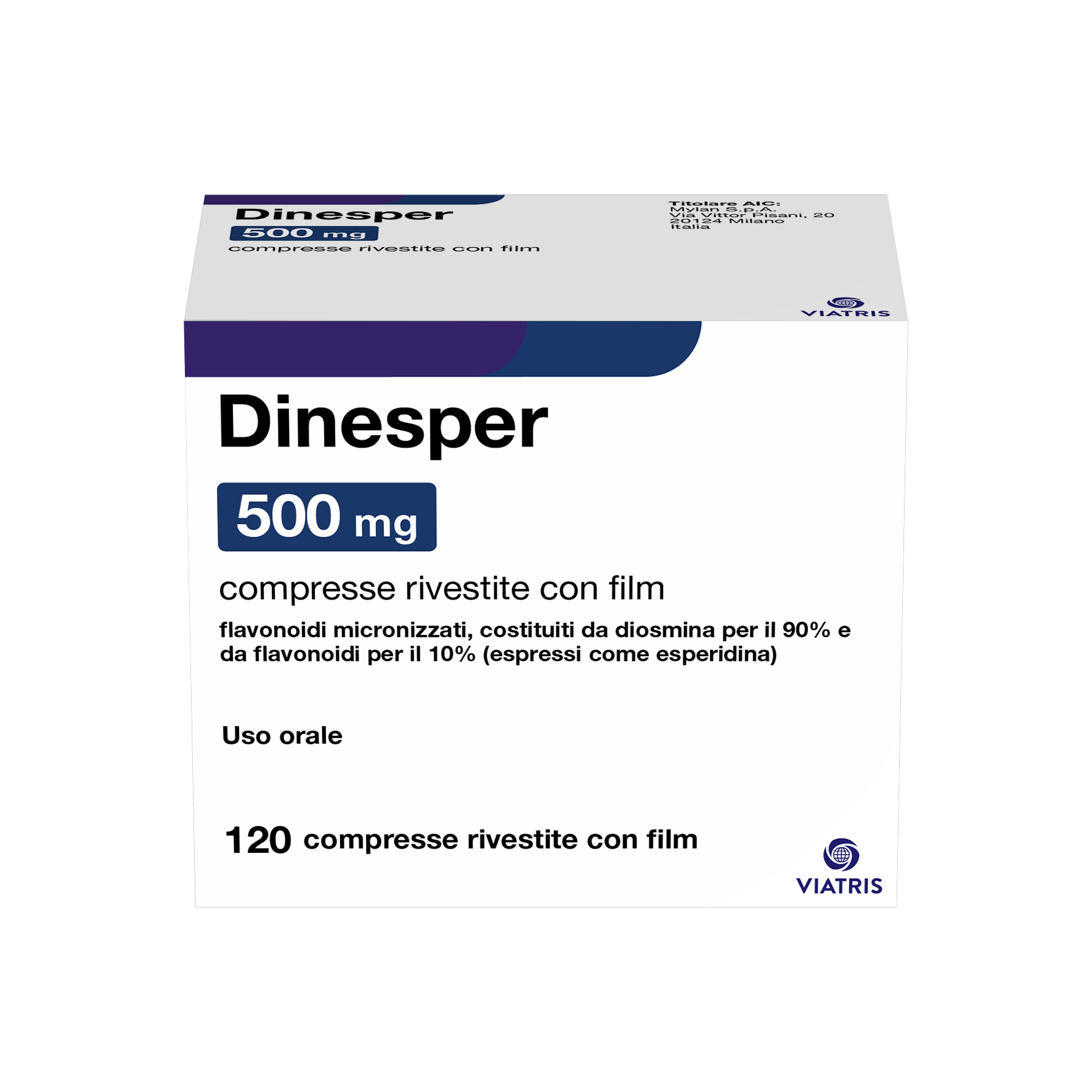 DINESPER*120CPR RIV 500MG - maxifarmacia.it
