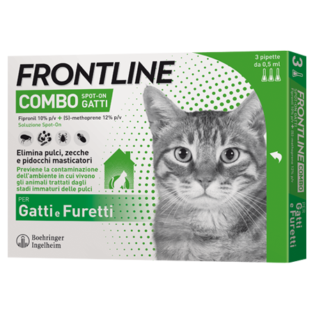 FRONTLINE COMBO*3PIP GATTI/FUR - maxifarmacia.it