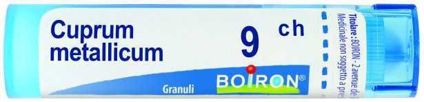 CUPRUM METALLICUM 9 CH GRANULI - maxifarmacia.it