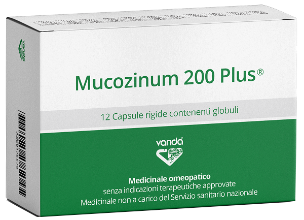 VANDA MUCOZINUM 200 PLUS 12 CAPSULE - maxifarmacia.it